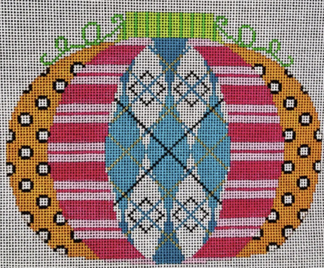 HW146C - Pumpkin Patchwork - Harlequin