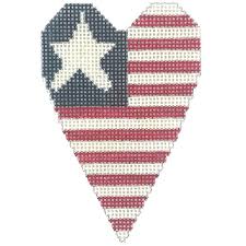 ND572D - Patriotic Heart D