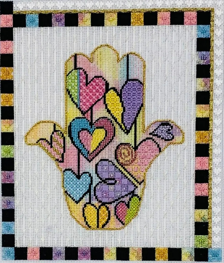 Heart Hamsa