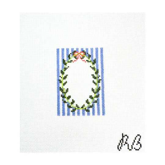 RB - Striped Wreath Insert