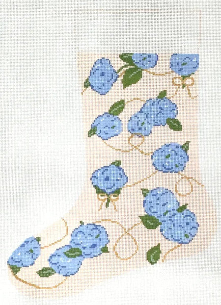 JAN0118 - Hydrangea Stocking - Pink