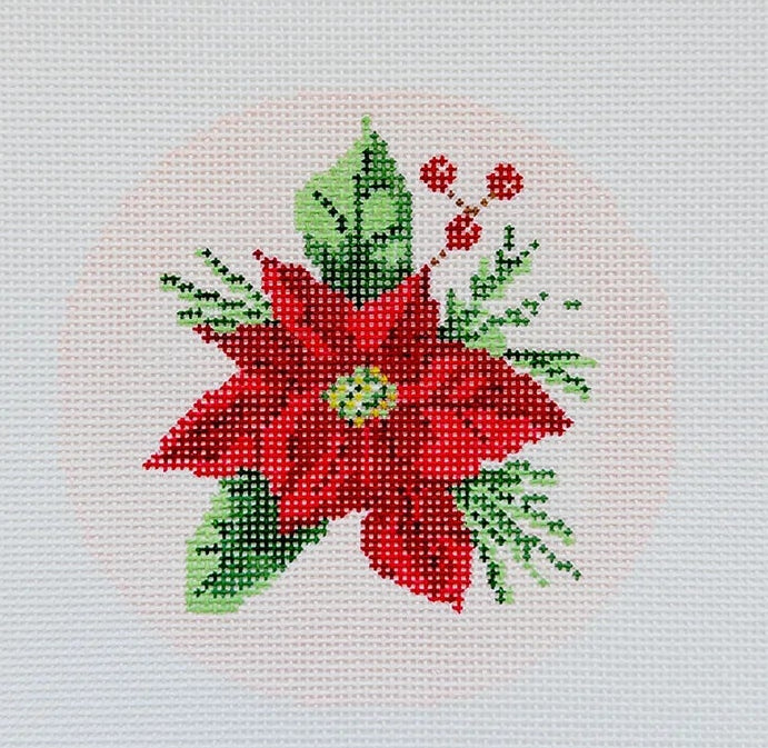 IKS-3005 - Poinsettia Ornament - Pink