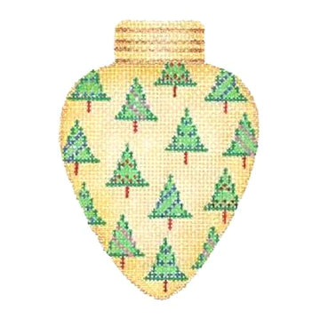 BB 2813 - Christmas Light - Gold with Trees