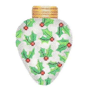 BB 2816 - Christmas Light - Silver with Holly