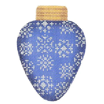 BB 2827 - Christmas Light - Royal Blue with Snowflakes