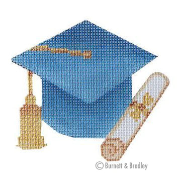 BB 6063-A - Graduation Cap - Light Blue