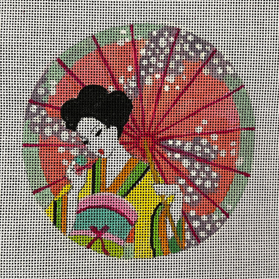 IN805 - Geisha w Umbrella