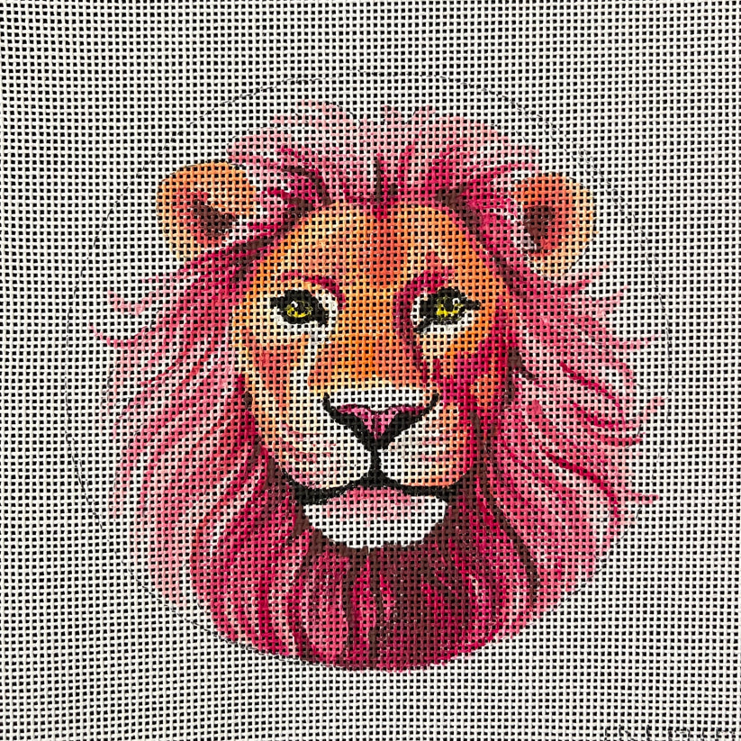 IN810 - Pink Lion Face