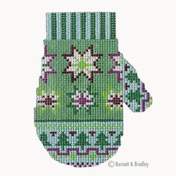 BB 6177 - Nordic Mittens - Stars