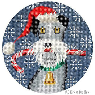 KB 070 - Schnauzer Xmas Circle