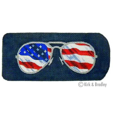 KB 132 - Eyeglass Case Flag Ray-Bans