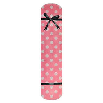 KB 199 - Polka Dot & Bow Eyeglass Case Pink