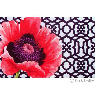 KB 383-13  - Poppy Trellis