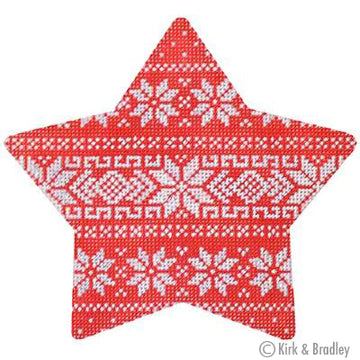 KB 390  - Nordic Stripe Xmas Star