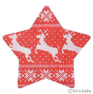 KB 392  - Nordic Reindeer Xmas Star