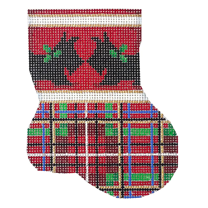 AT CT1925 - Scottie/Plaid Mini Sock