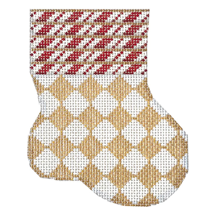 AT CT1923 - Cane/Harlequin Mini Sock