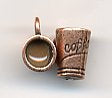 1394 - Coffee Mug Charm