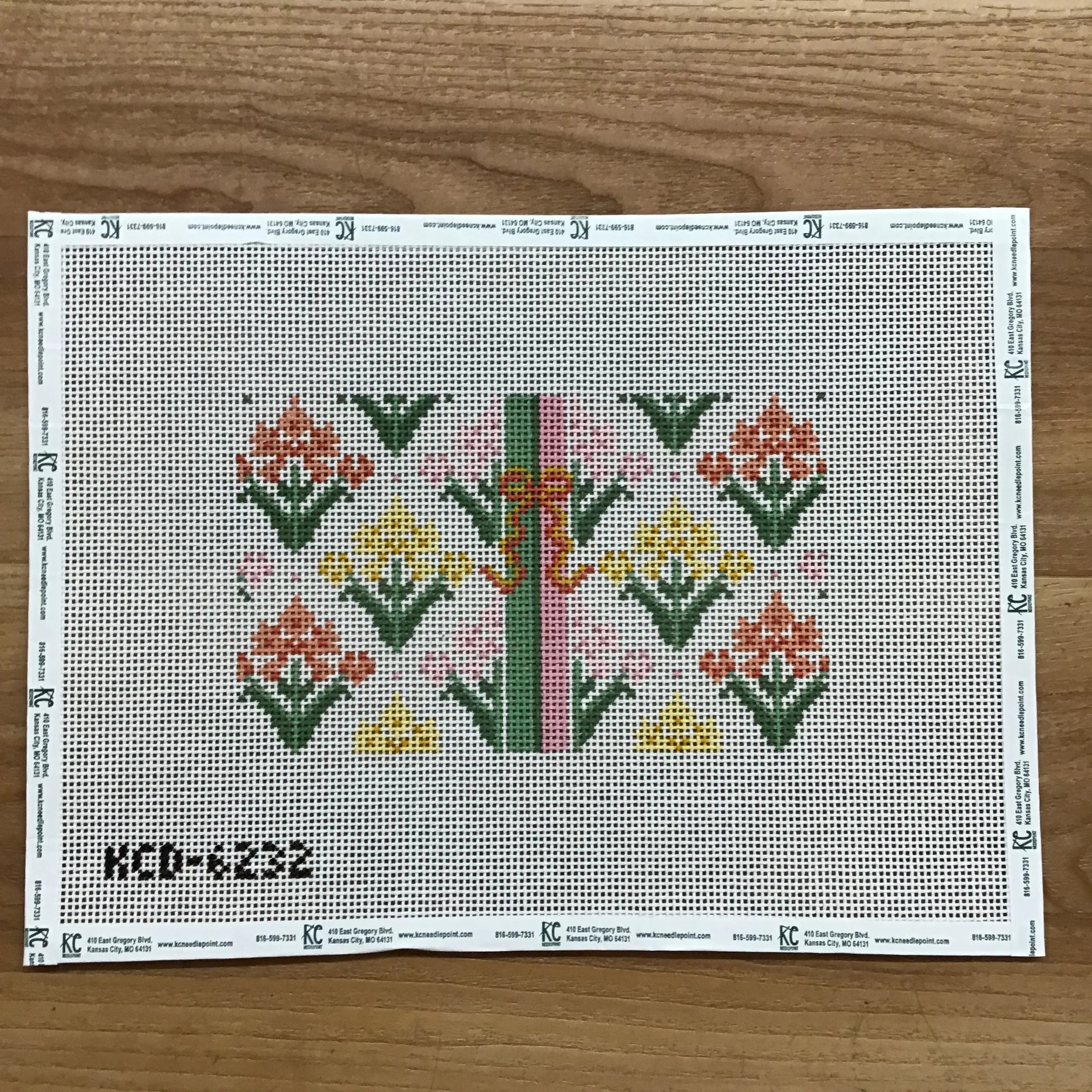 KCD-6232 - Multi Block Print Bow