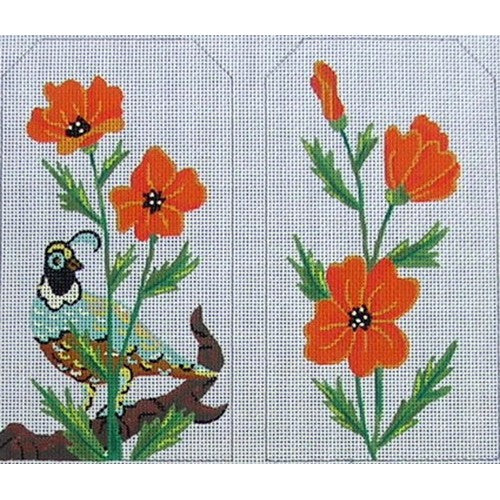 G110 - Poppies Eyeglass/Cell Phone Case