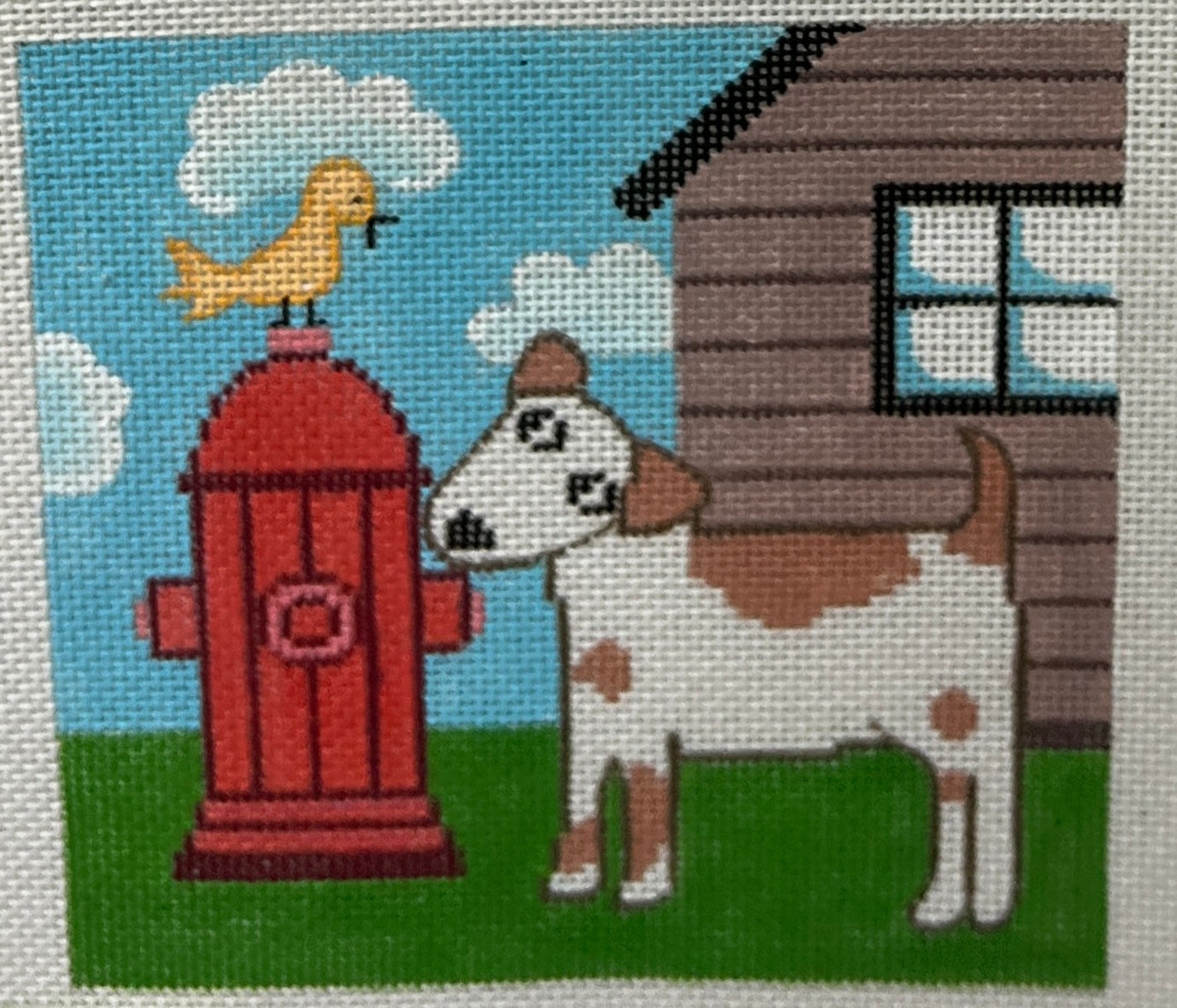 MK-66 - Dog and Hydrant