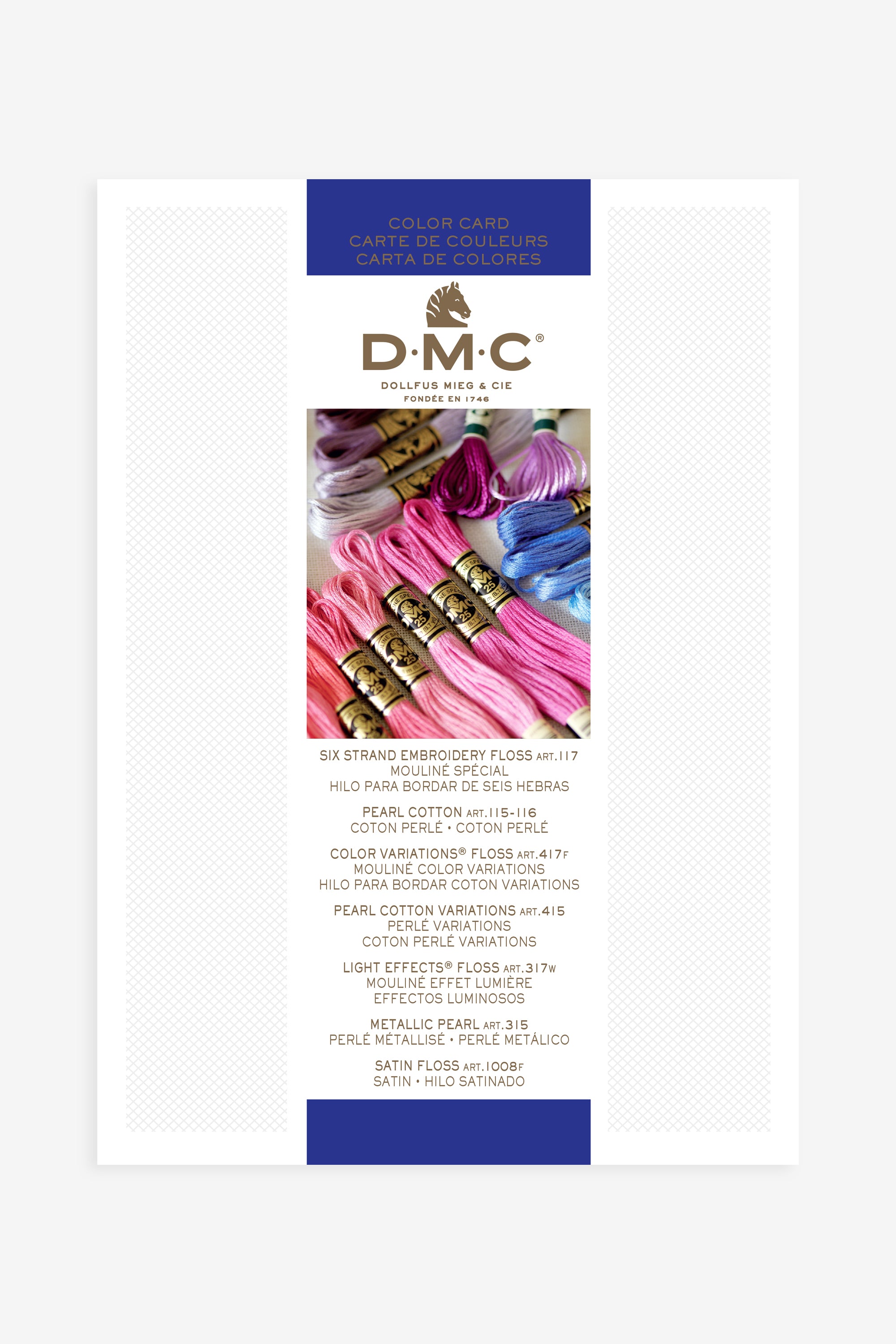 DMC Floss Color Card