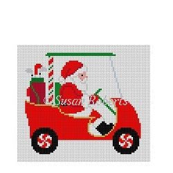 1249 - Golf Cart Santa