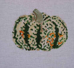 252H - Spotted Green Pumpkin