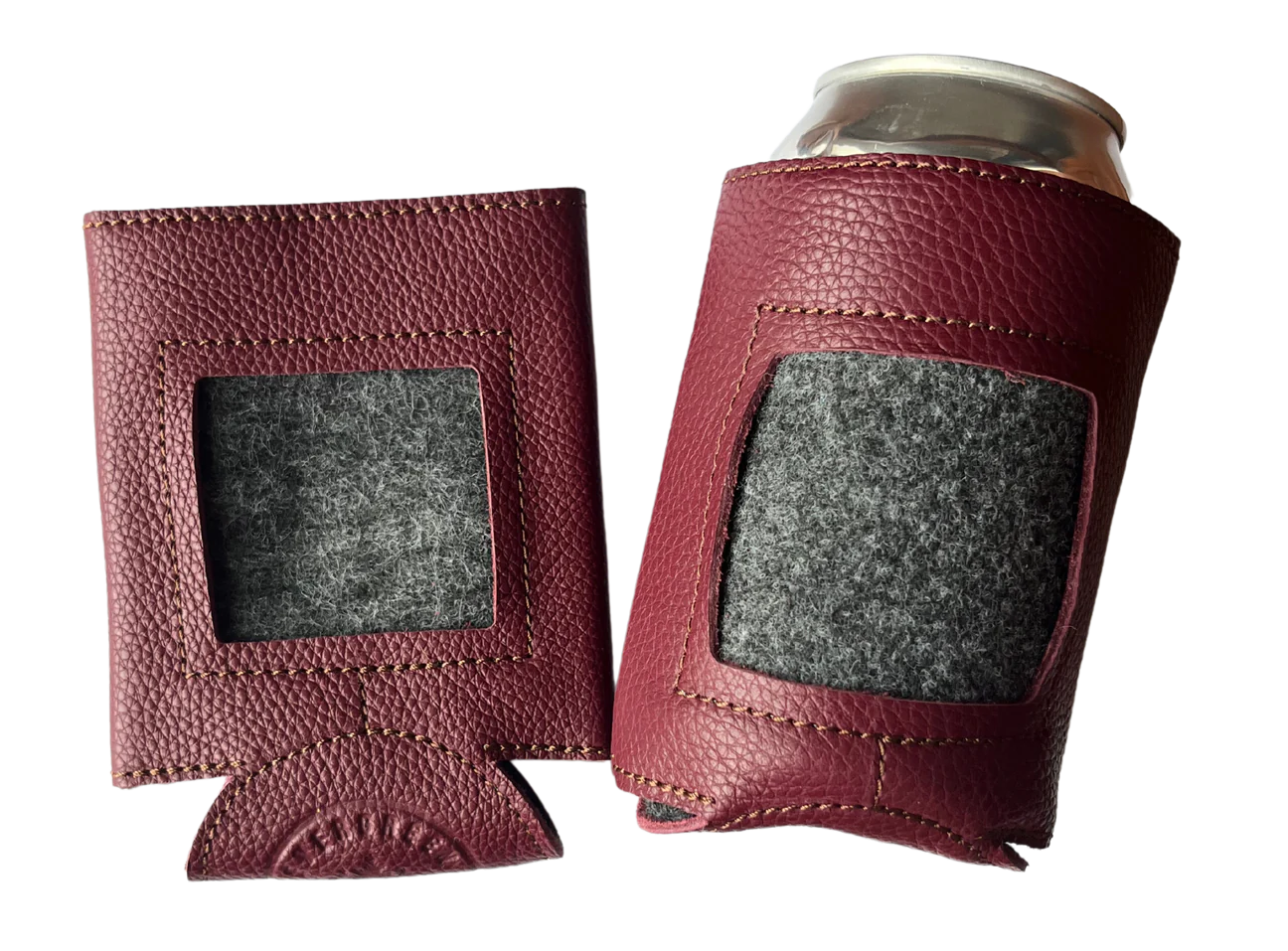 Self-Finishing Leather Cozy - Standard Can