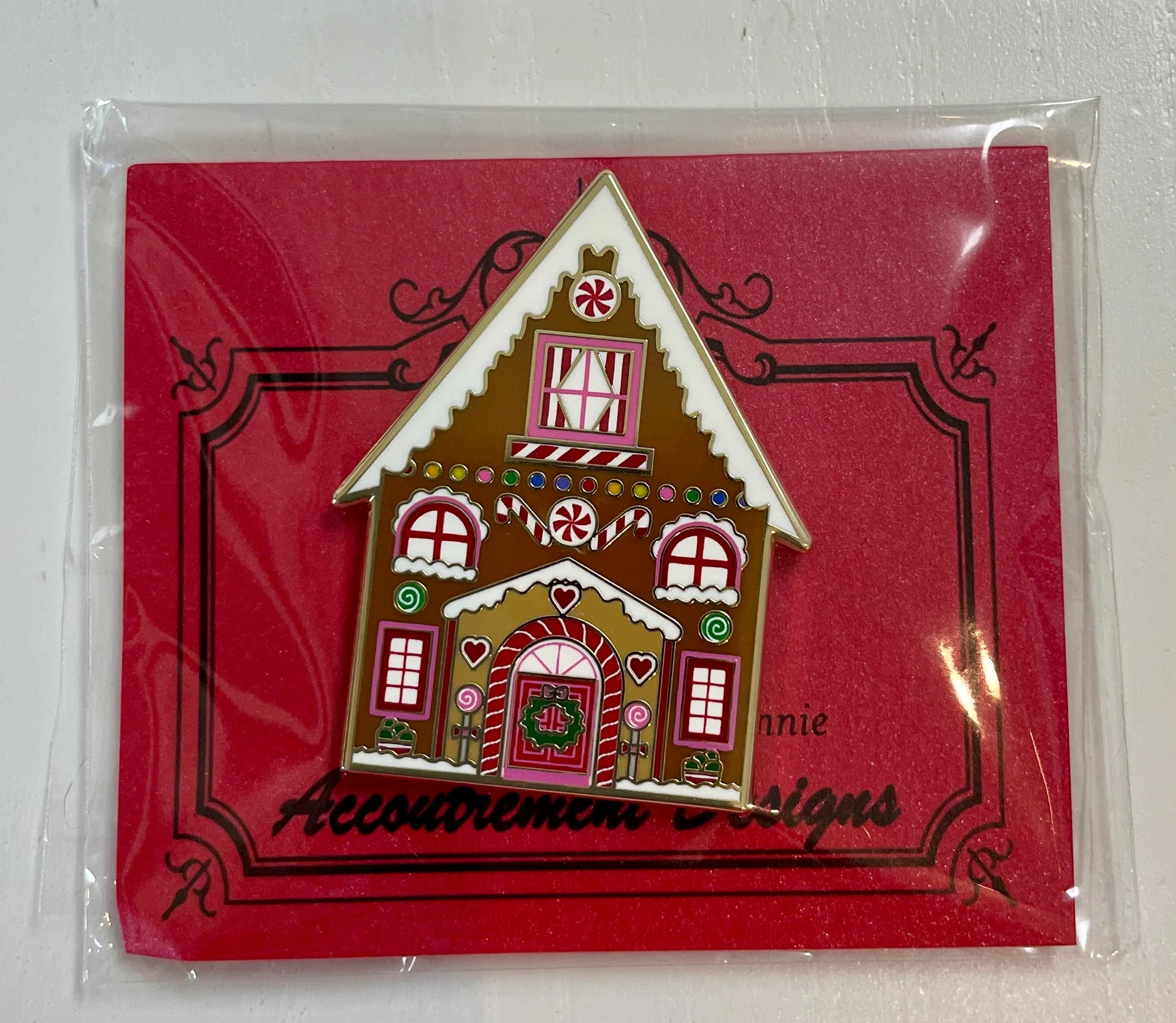 Gingerbread House Needle Minder