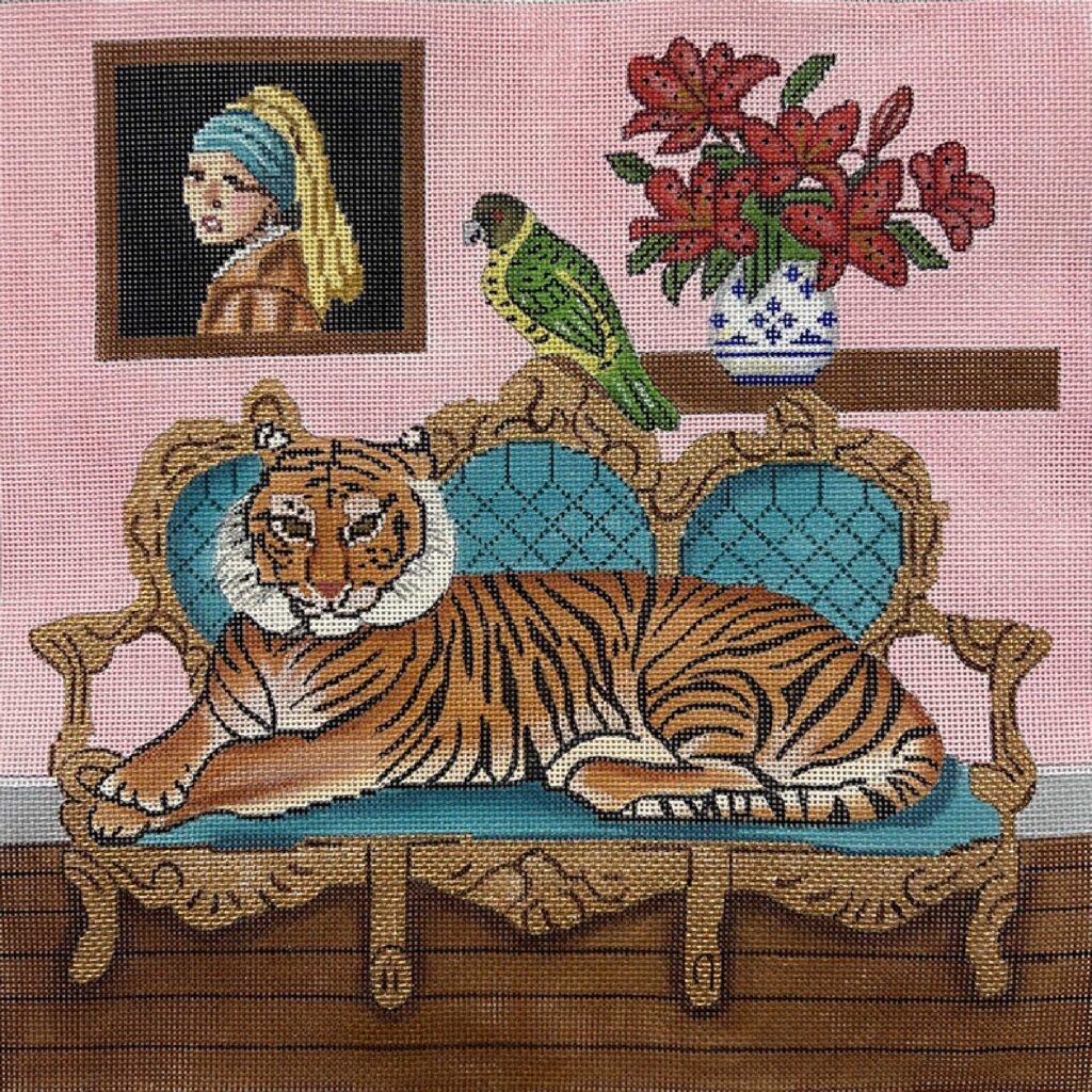 GE-P376 - Tiger & Girl with Pearl Earring