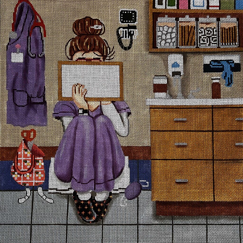 GE-P357 - Essential Worker Stitching Girl