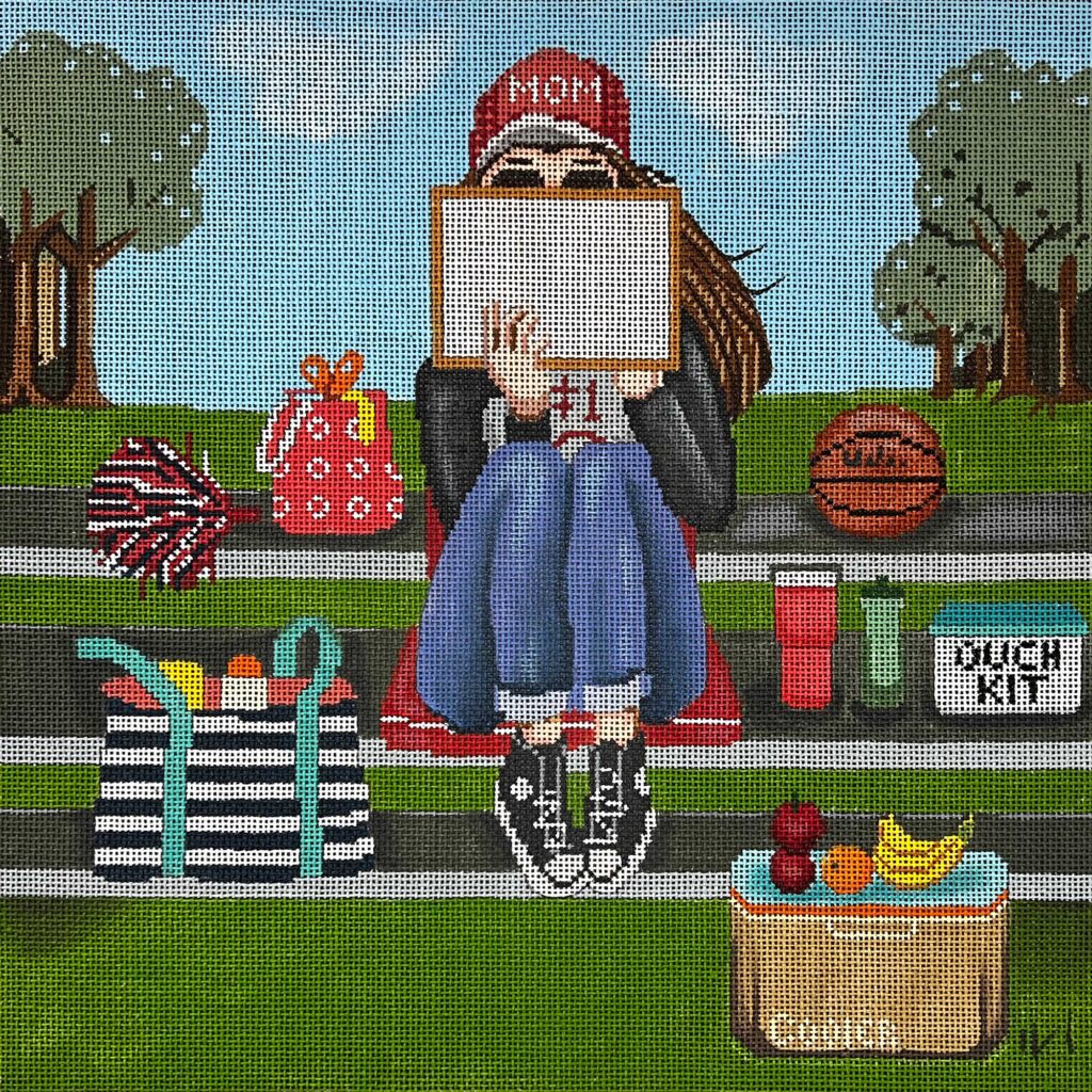 GE-P339 - Basketball Mom Stitching Girl