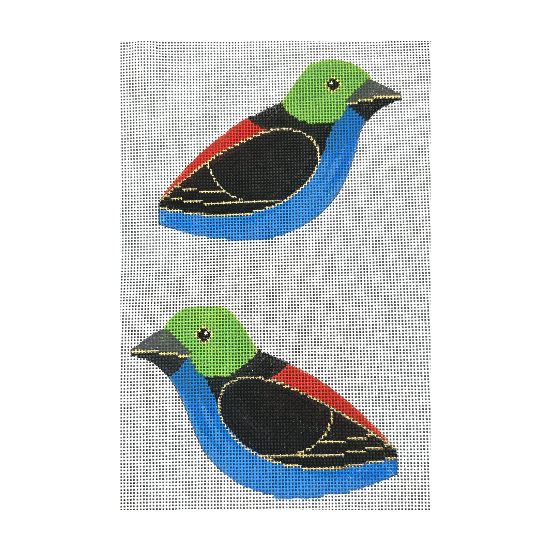 LL307U - Paradise Tanager 3D Bird