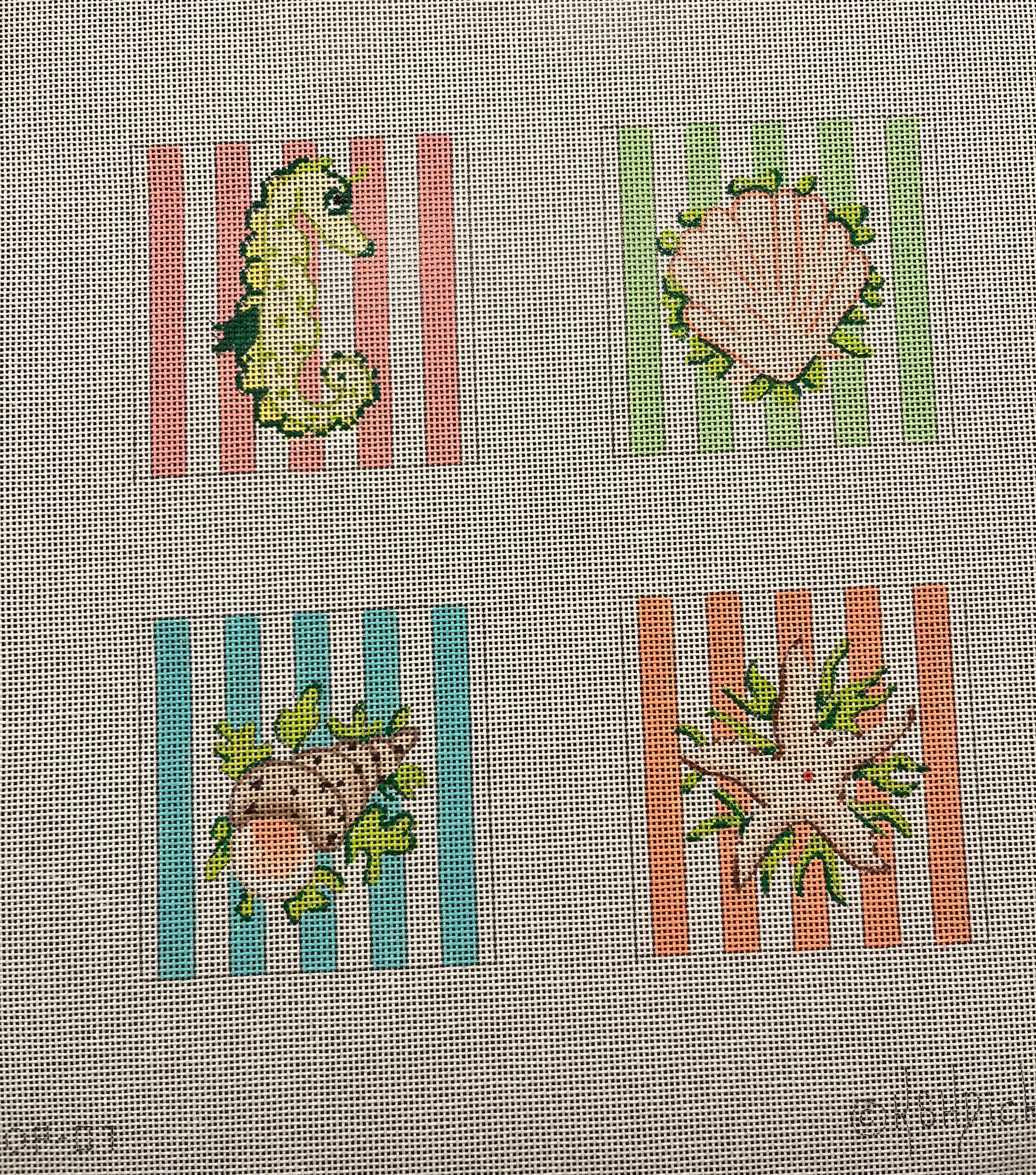 COP-07 - Beach Coaster Set on Stripes (Retired)