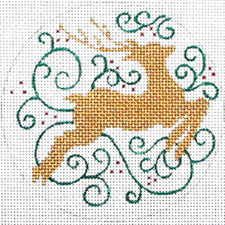 4332 - Reindeer with White