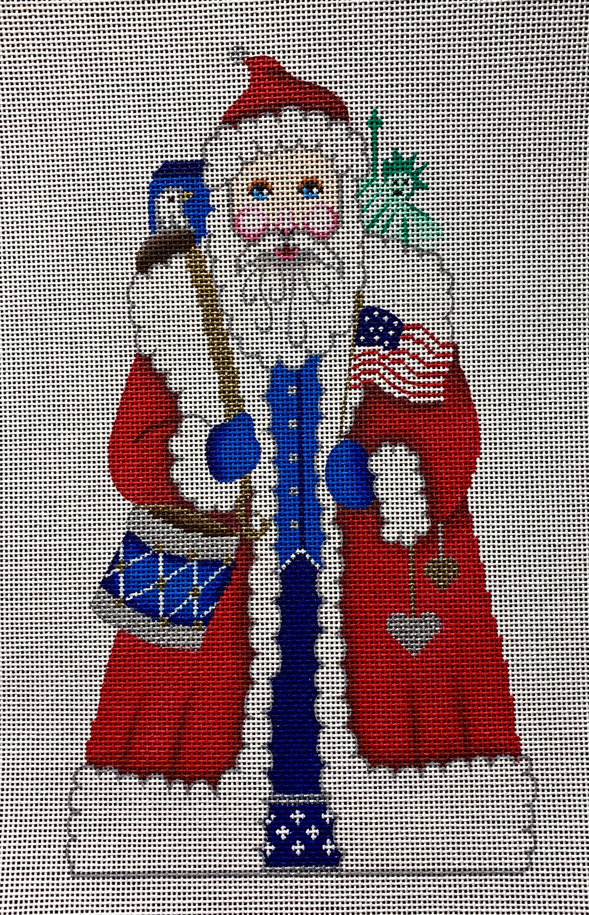 7029 - Patriotic Santa