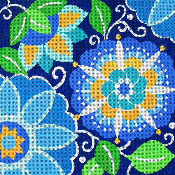 25002 - Blue Pinwheel Small