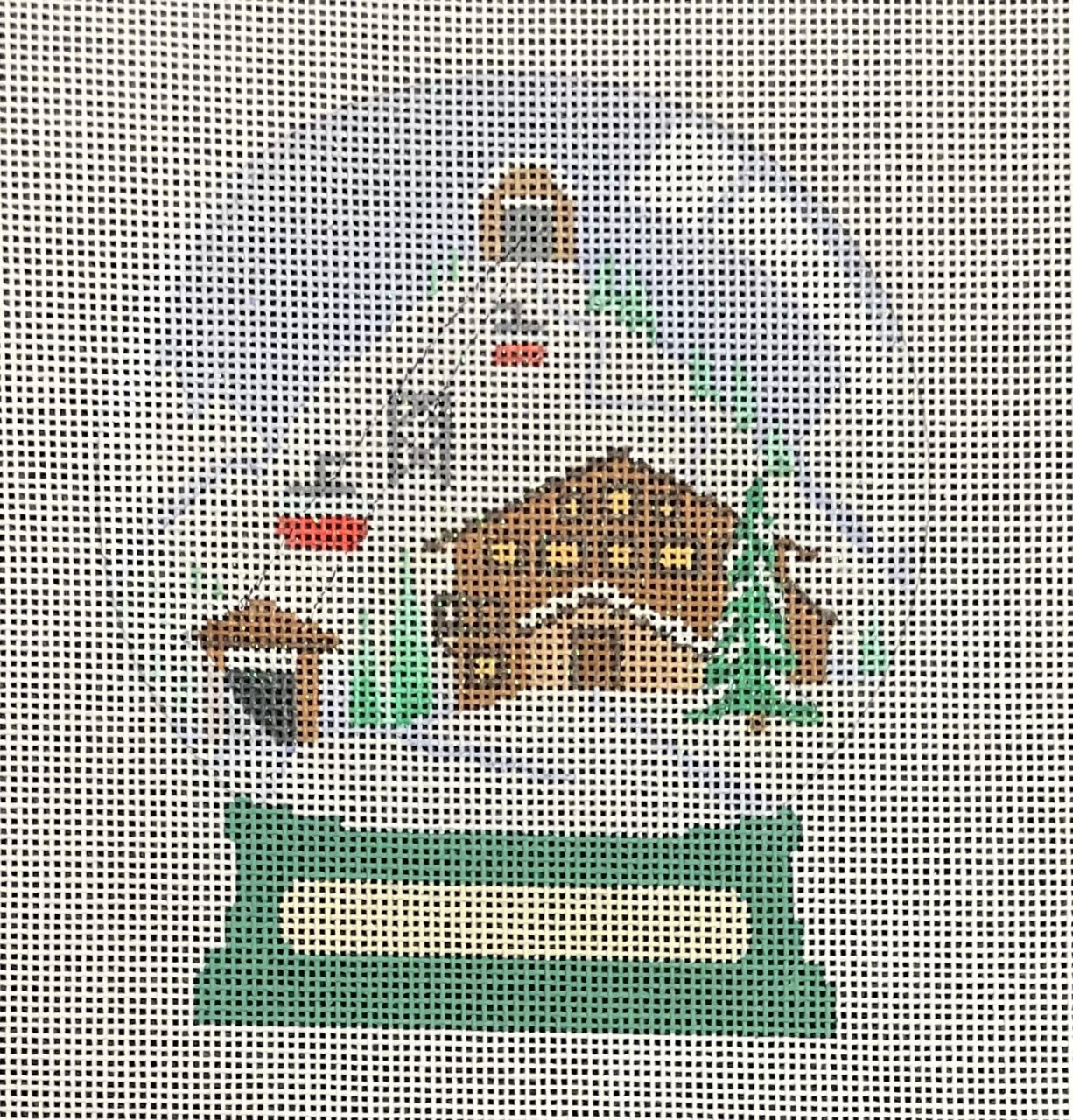 AL-067 - Ski Mountain Snow Globe