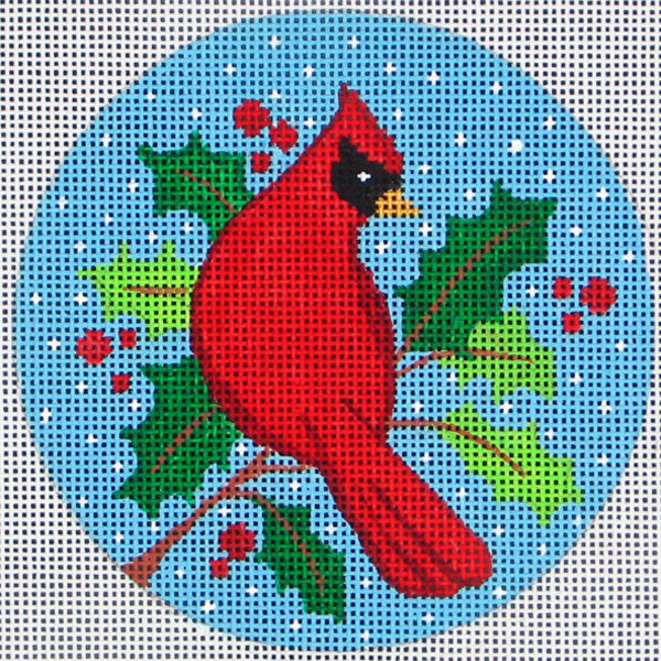 DO155 - Cardinal with Holly