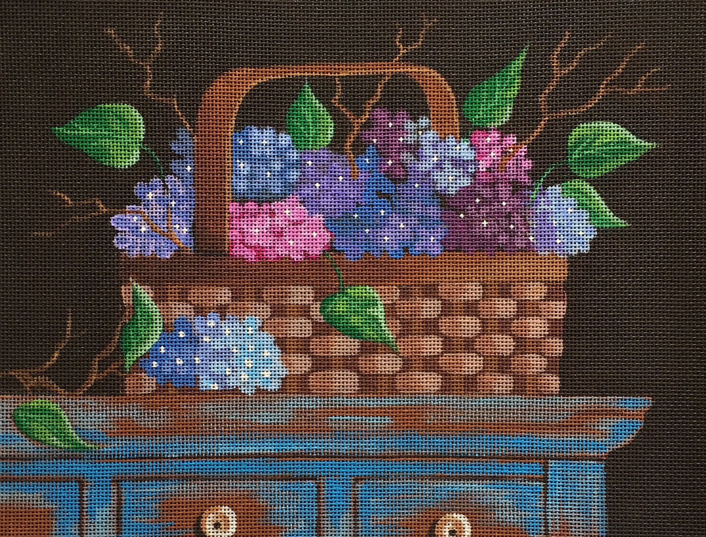 KL-002 - Hydrangea Basket