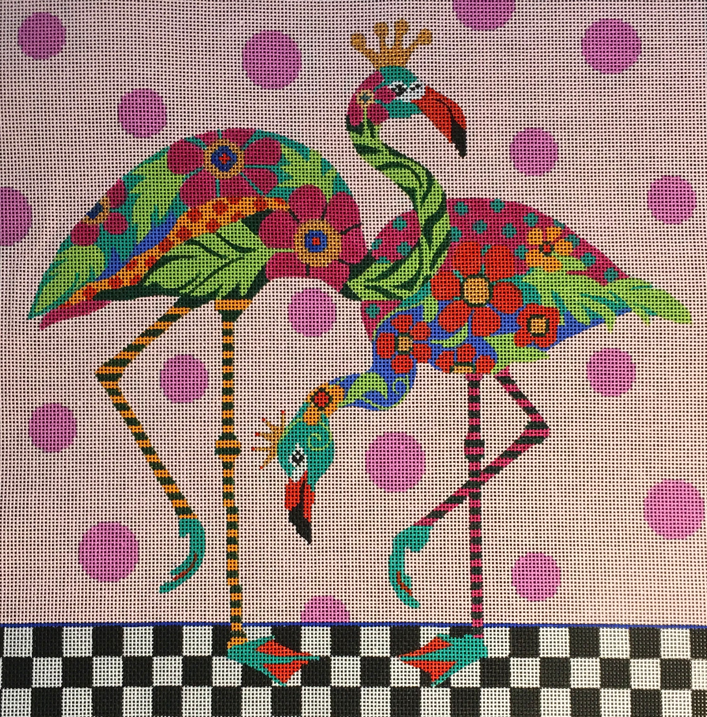 AL-021 - Wacky Flamingos