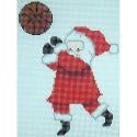 MCX16 -  Basketball Santa