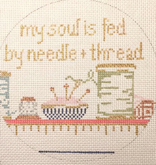 18-AA My Soul is Fed with a Needle & Thread