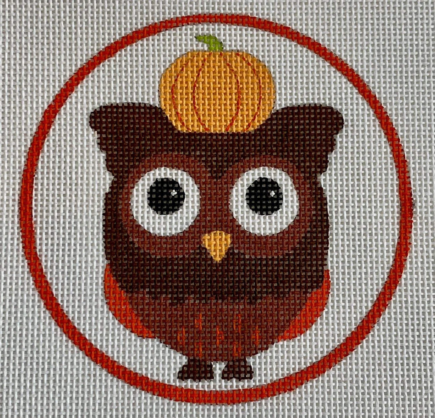 EJ-29C  - Owl Pumpkin on Head