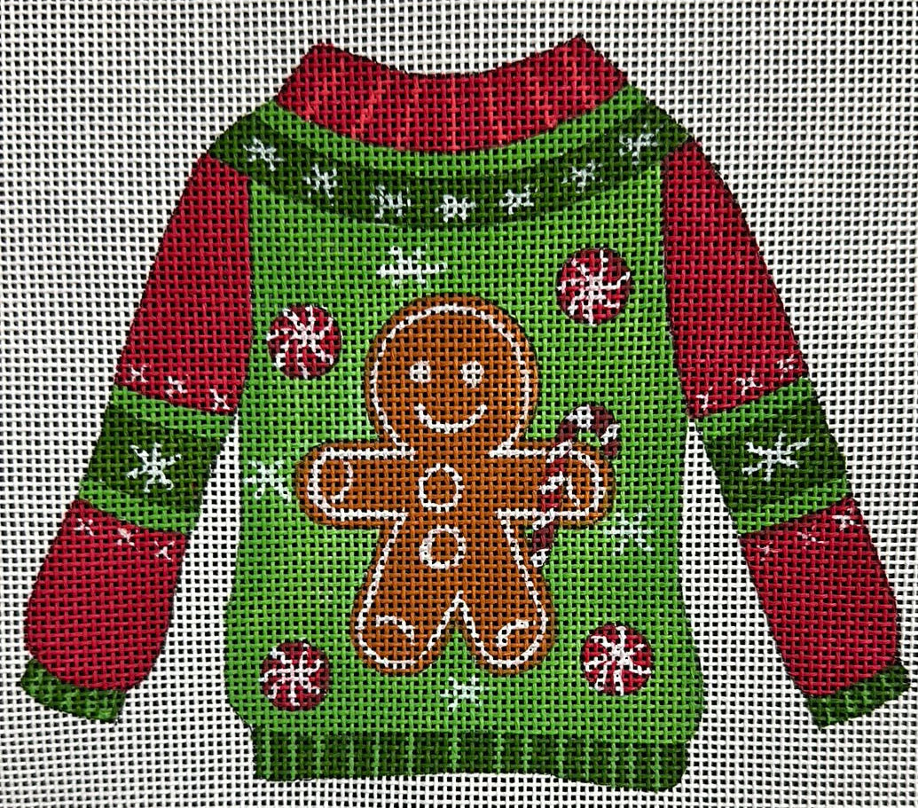 EJ-39C  - Gingerbread Man Sweater