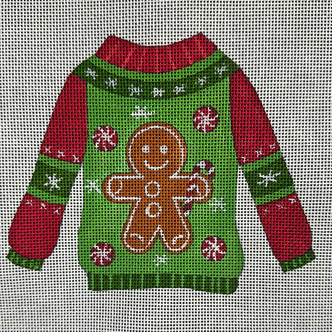 EJ-39C  - Gingerbread Man Sweater