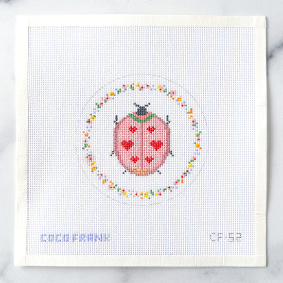 CF52 - Love Bug Beetle Round