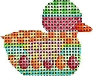 BD103 - Egg Pattern Stripe Duckie