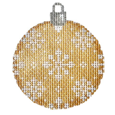 AT CT1487GL - Gold Snowflake Repeat Mini Ball